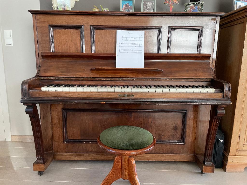 Piano, Brun, Enlèvement, Utilisé, Piano