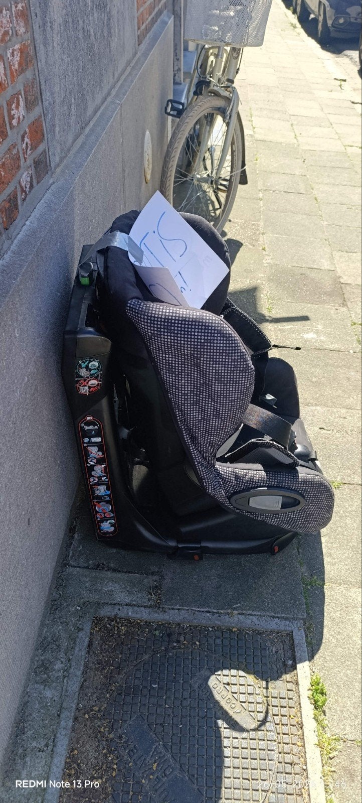 Gratis auto stoel. In goede staat, Ophalen of Verzenden