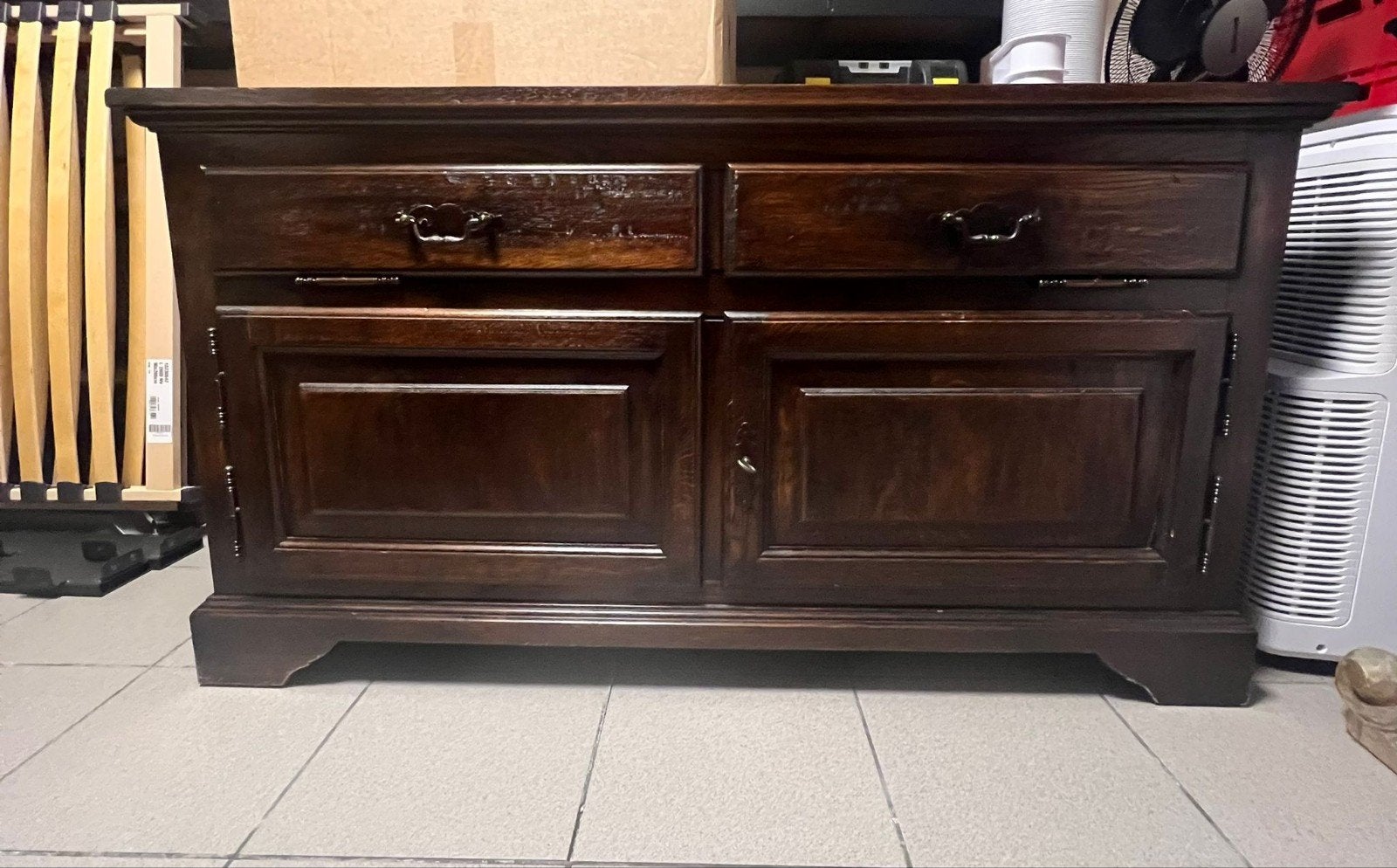 eiken tv meubel, Huis en Inrichting, Ophalen