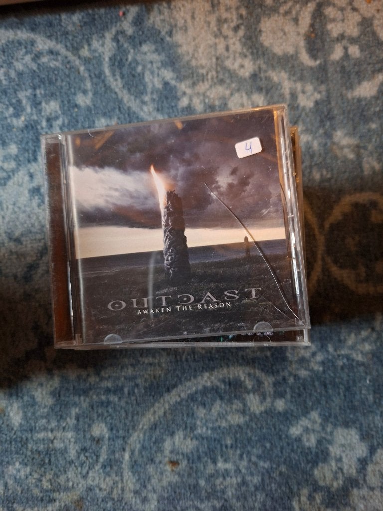 cd - outcast - awaken the reason, Enlèvement ou Envoi, Comprend un livret, Utilisé, Death metal