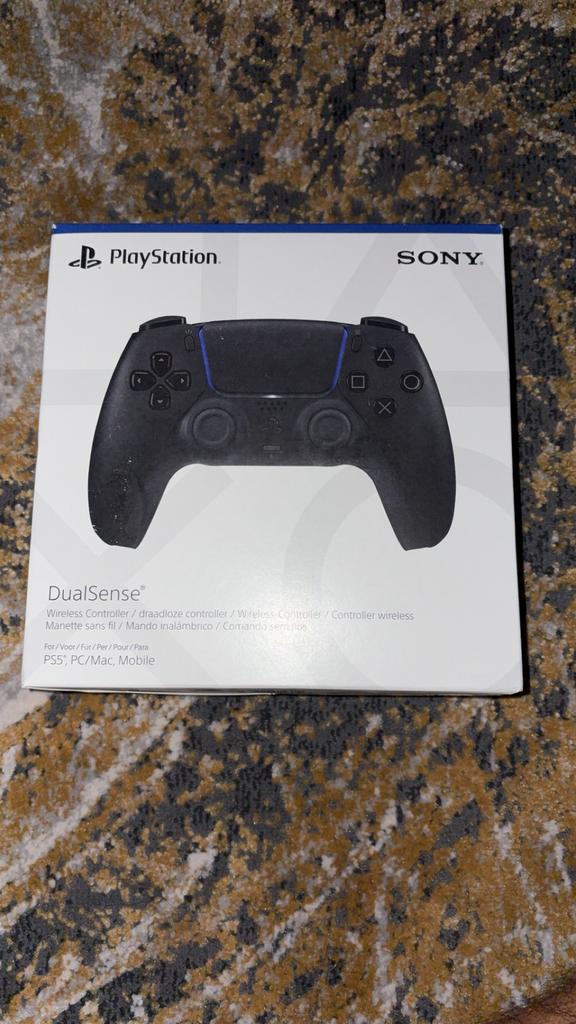 Manette PS5 DualSense Officielle - Noire, PlayStation 5, Enlèvement, Contrôleur, Neuf