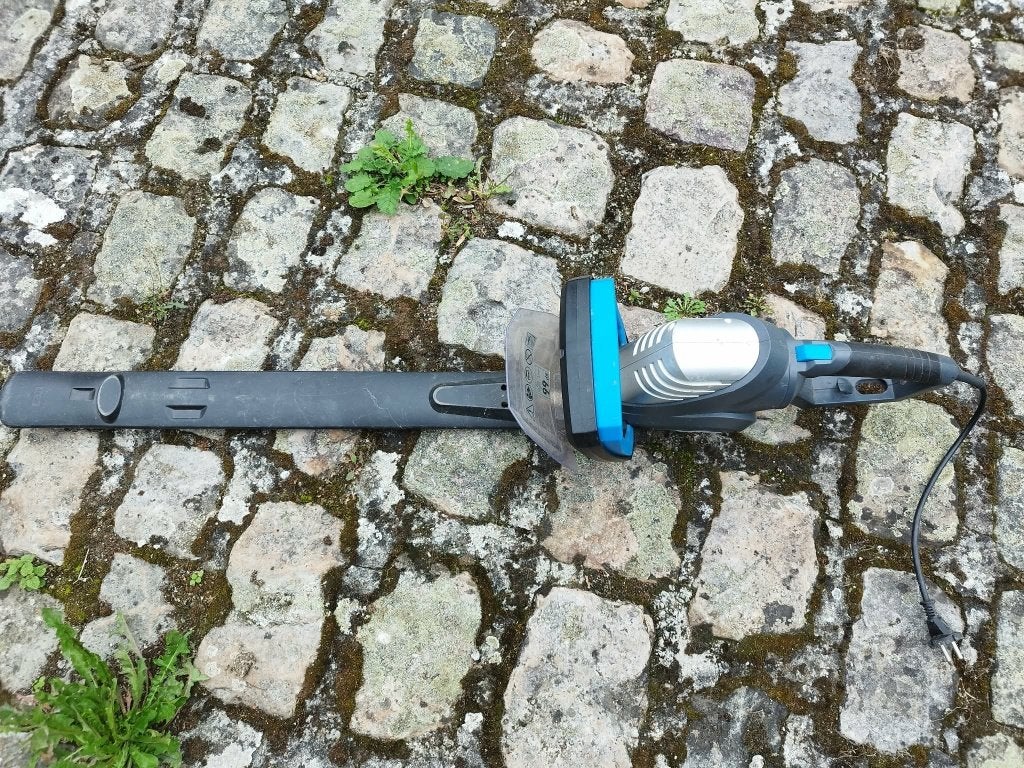 Gamma elektrische heggenschaar, Tuin en Terras, Ophalen, Zo goed als nieuw, Elektrisch, Gamma