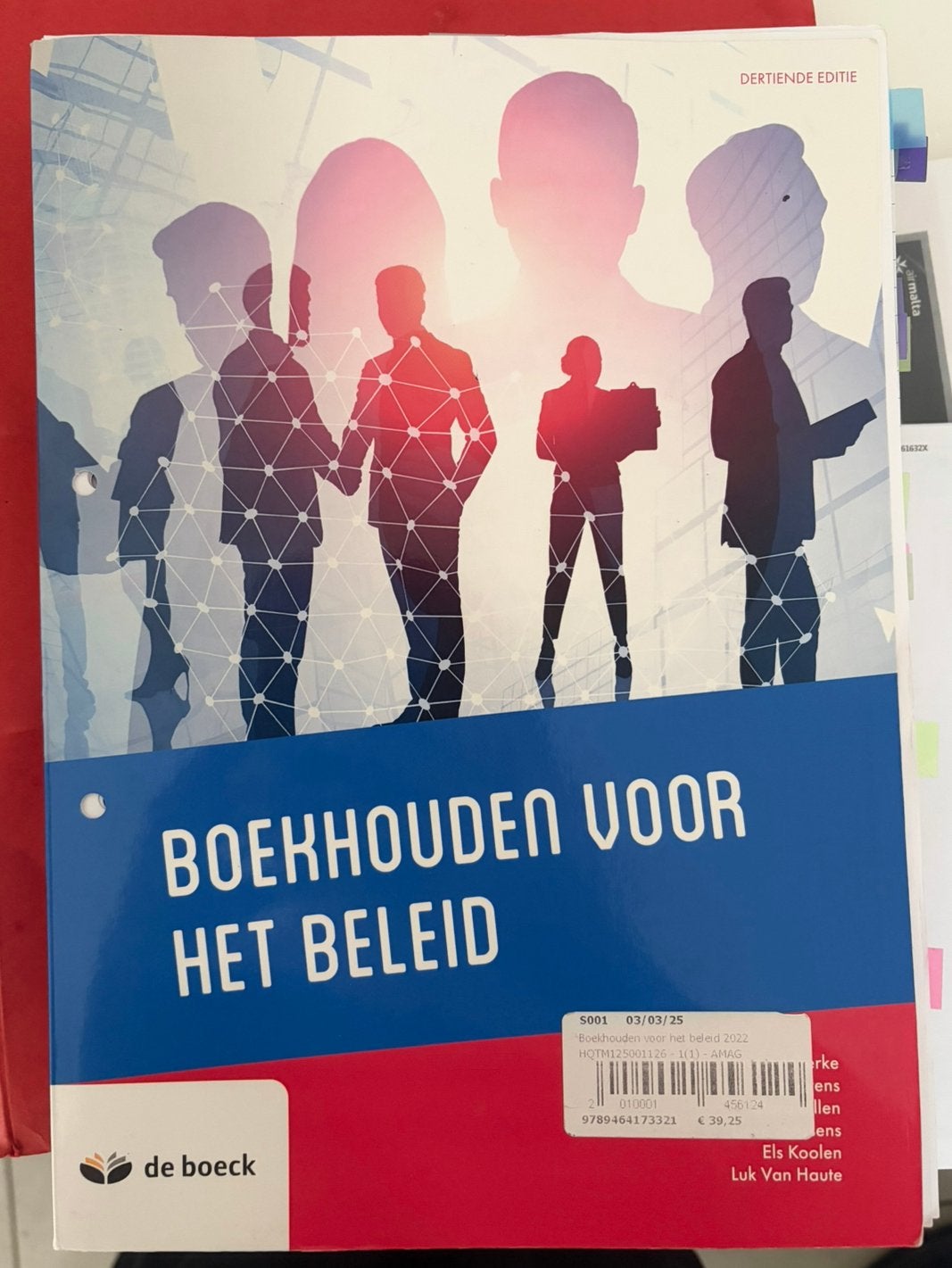 Boekhouden voor het beleid, Ophalen, Gelezen, Hogeschool