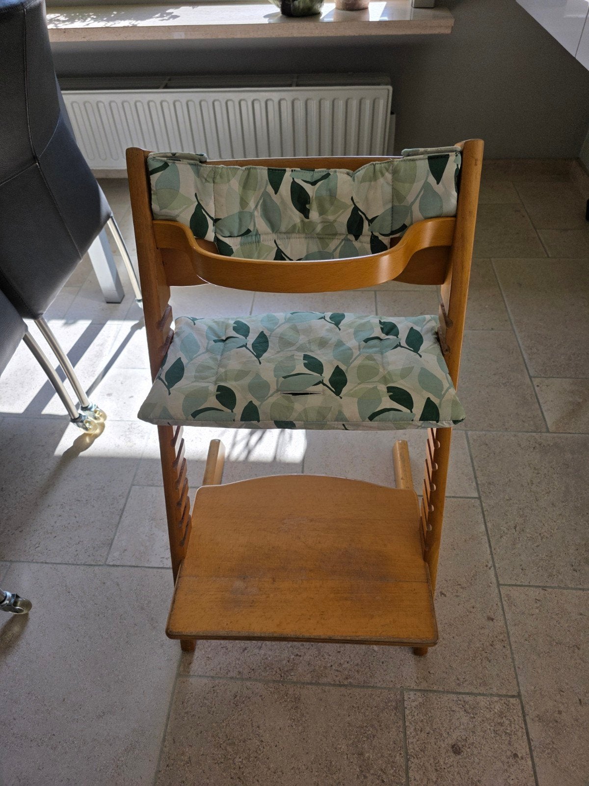 Originele Stokke Tripp Trapp kinderstoel – vintage – met kus, Kinderen en Baby's, Kinderstoelen, Ophalen, Gebruikt, Meegroeistoel