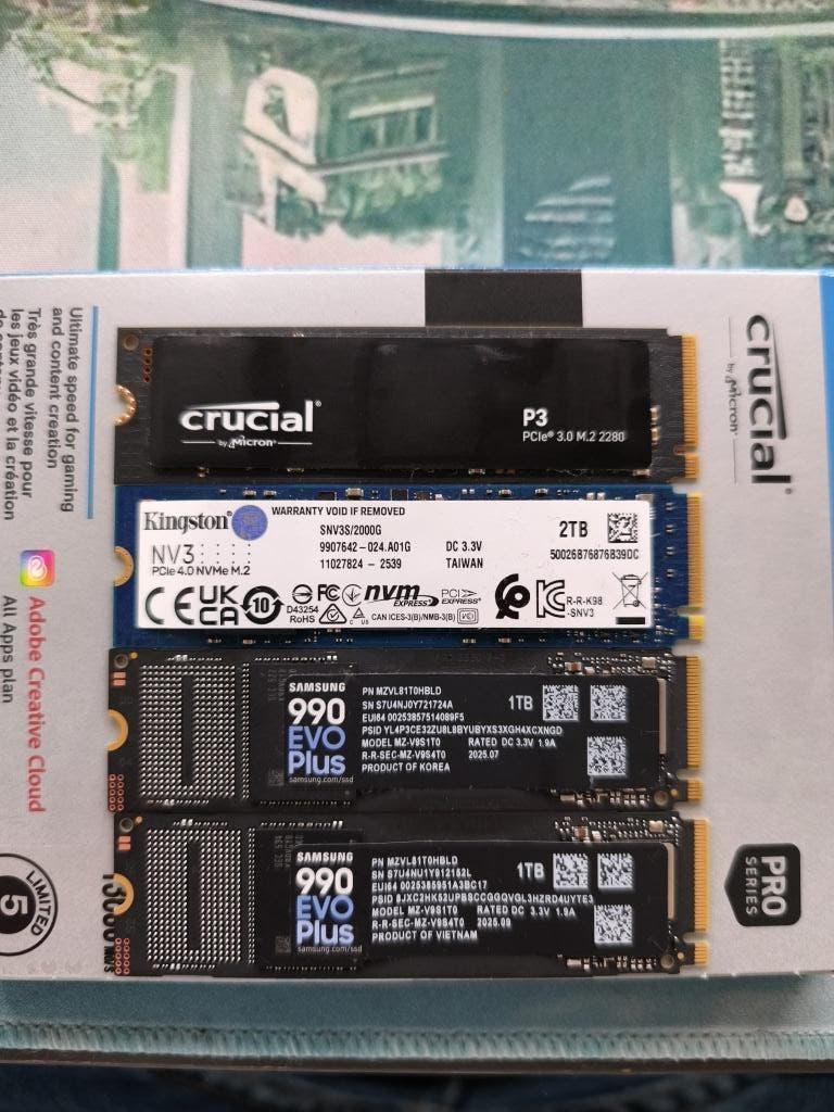 NVME SSD VAN 1 TB - 2 TB - 8TB, Computers en Software, Harde schijven, Ophalen of Verzenden, SSD