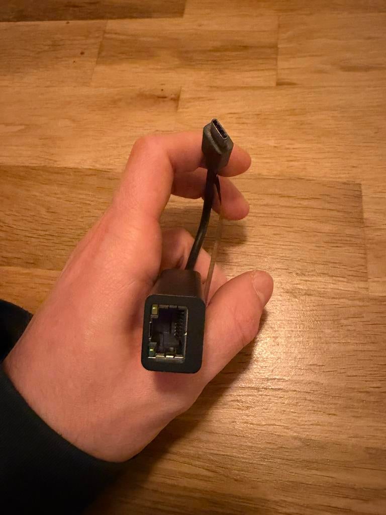 HP USBc ethernet, Ophalen of Verzenden, Zo goed als nieuw