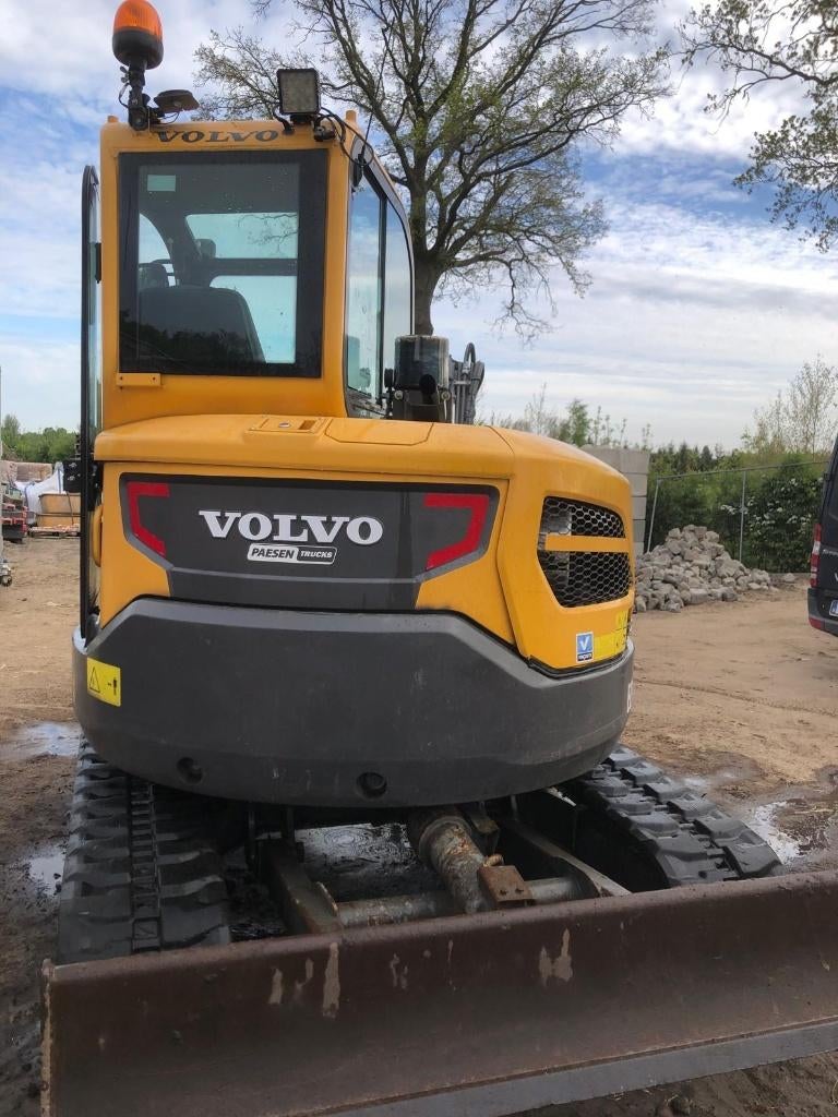volvo kraan ECR58D, Enlèvement, Grue