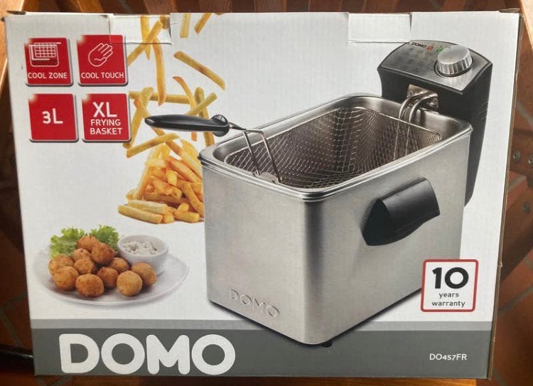 Domo frietketel 3 liter (nieuw in verpakking), Enlèvement, Neuf