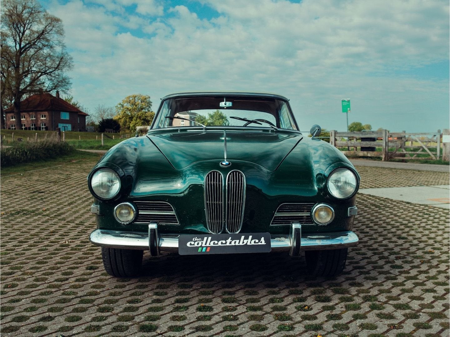 BMW 503 V8 Coupe 1956 Stuurschakeling Zeer originele Belgisc, foto 5