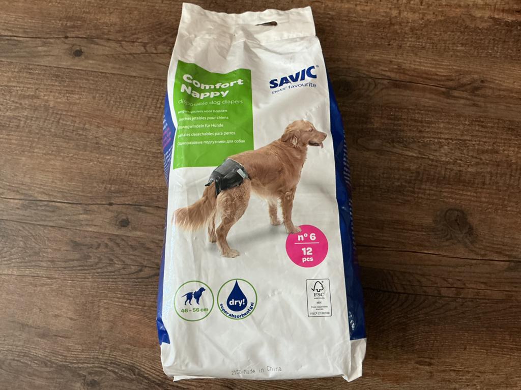 Comfort nappy N6, Dieren en Toebehoren, Hondenkleding, Ophalen, Zo goed als nieuw, Overige hondenkleding