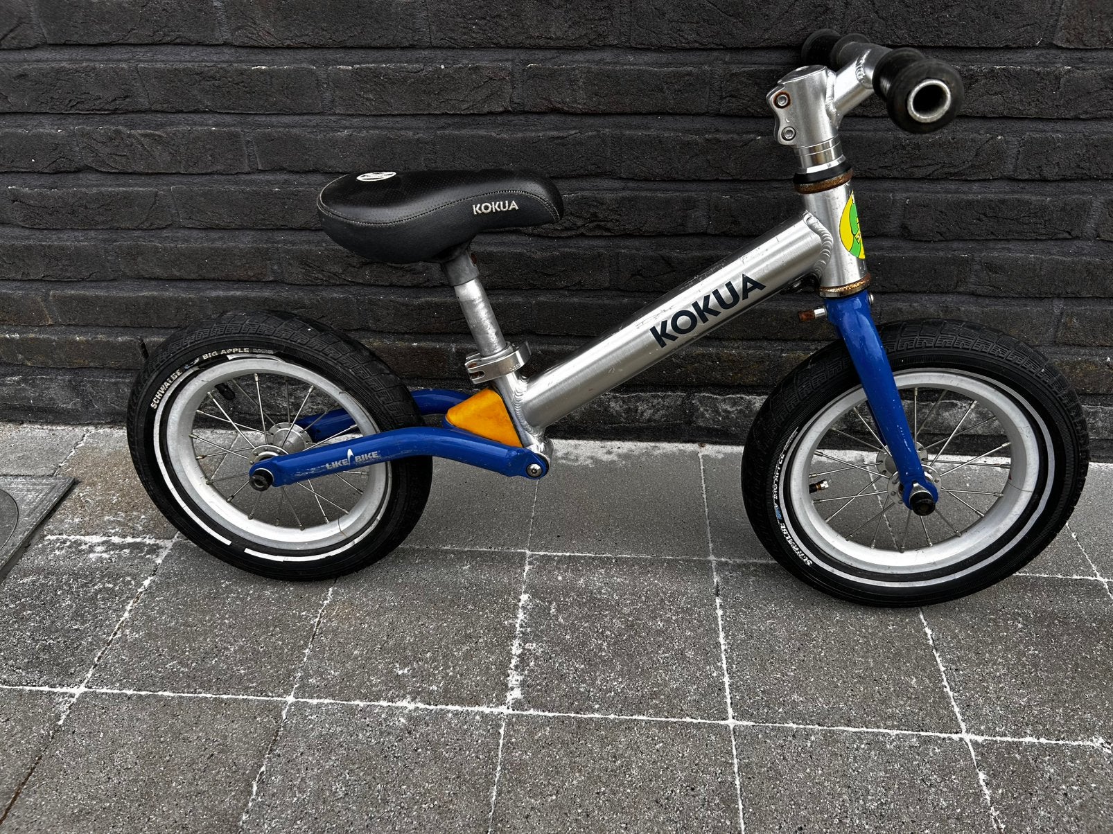 Kokua loopfietsje, Enlèvement, Utilisé