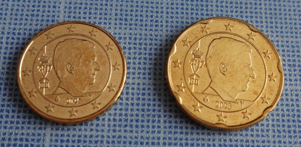 10 cent en 20 cent euro België., Postzegels en Munten, Munten | Europa | Euromunten, Verzenden, België, 10 cent, Losse munt