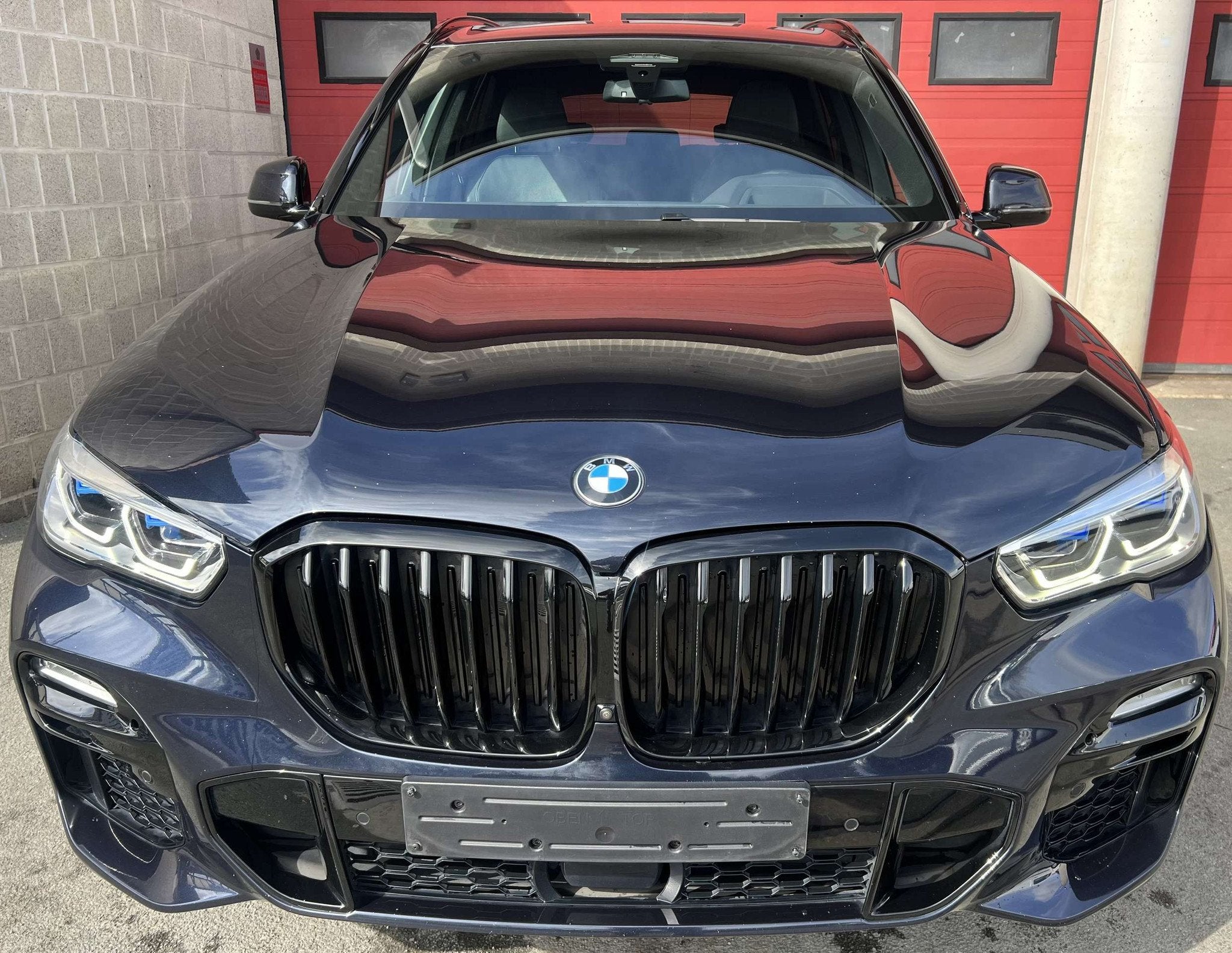 BMW X5 PHEV 3.0AS xDrive45e (36.735 € HTVA) FULL OPTIONS, Auto's, BMW, Gebruikt, Blauw, Leder, Bedrijf
