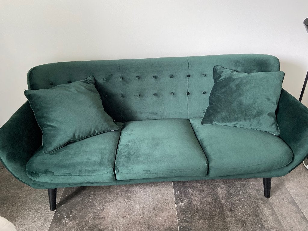 Zetel 3-zit, Ophalen, 150 tot 200 cm, 75 tot 100 cm, Rechte bank
