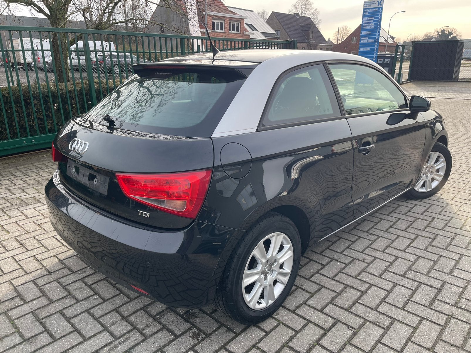 A1 1.6 TDi AIRCO/3drs, Auto's, Audi, Euro 5, Stof, A1, Zwart