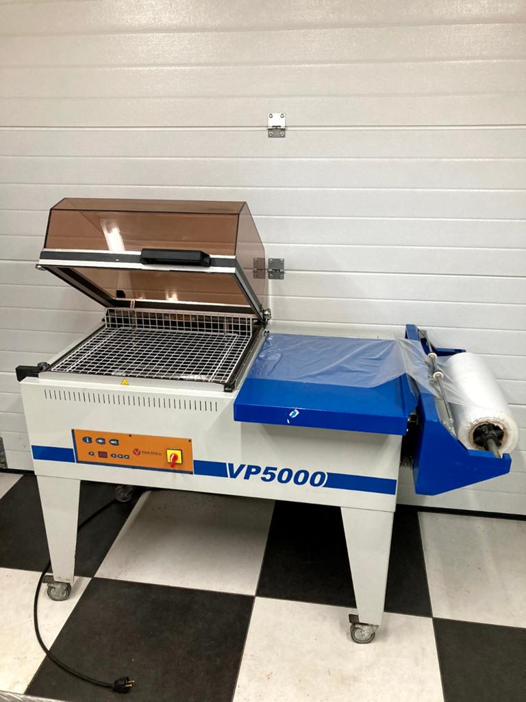 Krimpfolie machine, Ophalen
