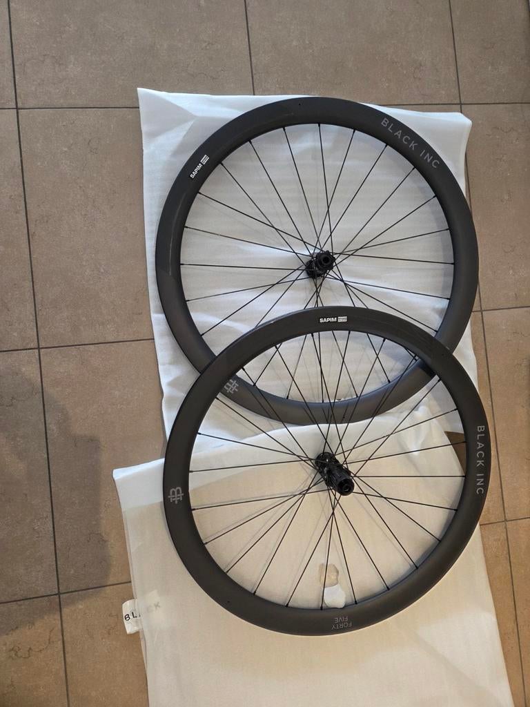 Carbon fietswielen black inc forty five tubular, Wiel, Nieuw, Ophalen of Verzenden, Carbon