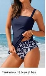maillot 2 pièces, jamais porté, Vêtements | Femmes, Vêtements de Bain & Maillots de Bain, Enlèvement, Neuf, Bleu