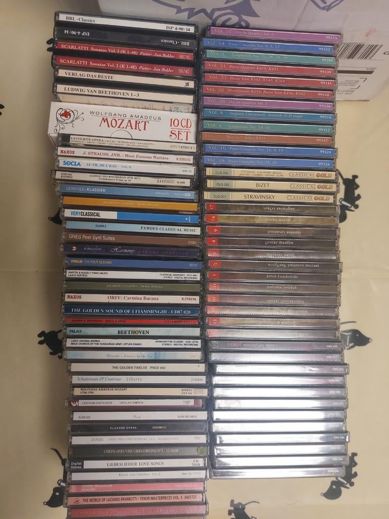 Groot lot klassieke muziek, Cd's en Dvd's, Ophalen of Verzenden