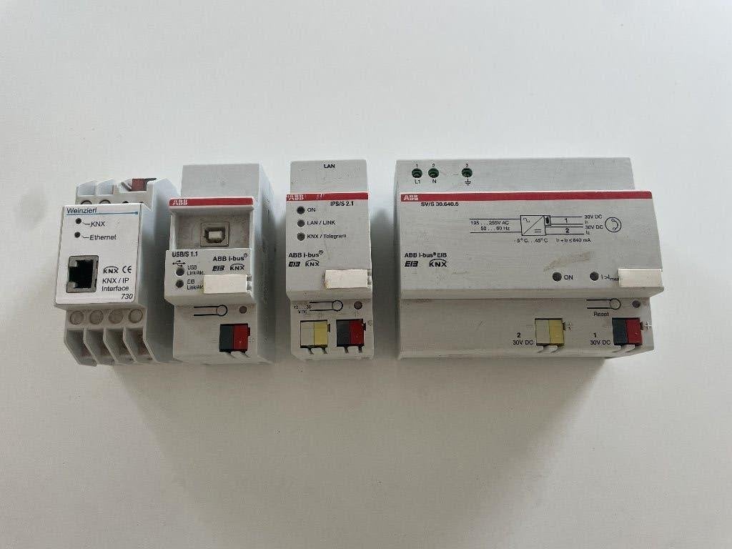 KNX DIN-componenten 4x, Doe-het-zelf en Bouw, Elektriciteit en Kabels, Zo goed als nieuw, Overige typen, ABB, Ophalen of Verzenden