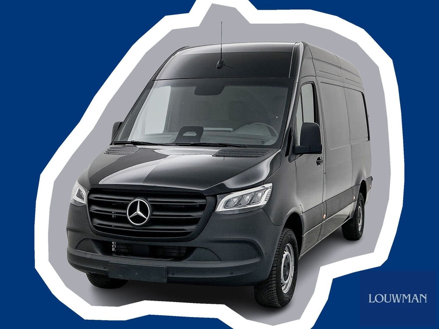 Mercedes-Benz Sprinter 317 1.9 CDI L2H2 Pro Navigatie Betimm, Auto's, Automaat, Zwart, Mercedes-Benz, Bedrijf