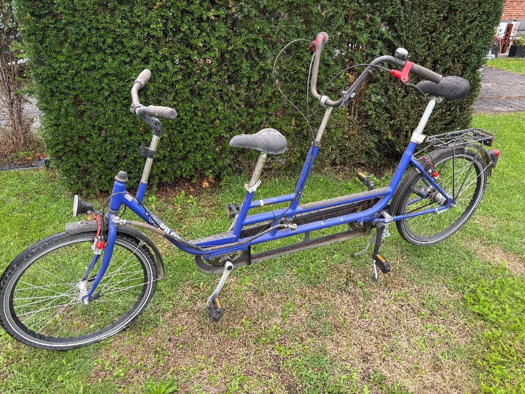 CoPilot tandemfiets, Vélos & Vélomoteurs, Enlèvement, Utilisé, Moins de 10 vitesses, Frein sur jante