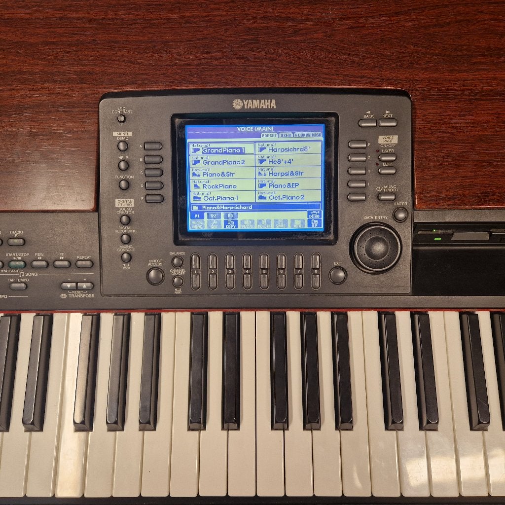 Yamaha PF1000 (Tyros in piano vorm), Ophalen, Gebruikt, Bruin, Digitaal