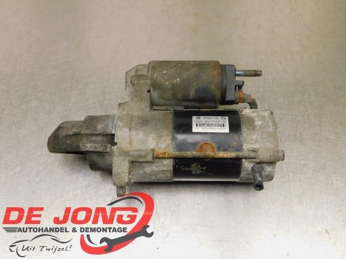Startmotor van een Opel Astra, Gebruikt, -, -, Opel