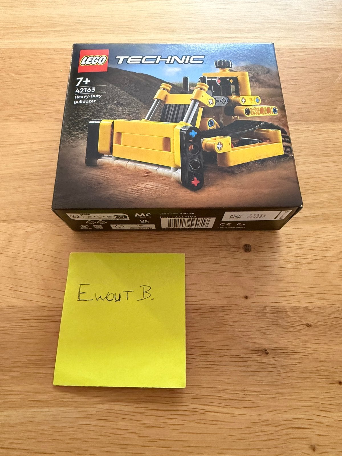 LEGO Technic 42163 Heavy Duty Bulldozer, Neuf, Enlèvement ou Envoi, Lego, Ensemble complet