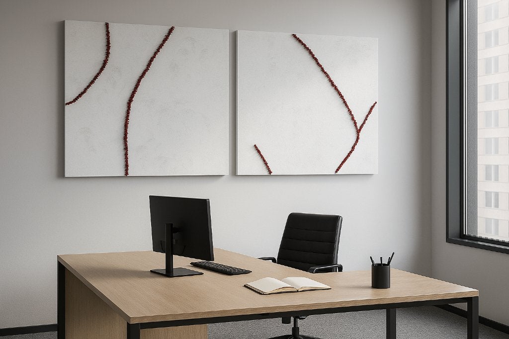Abstract Modern Acryl canvas 100cm*100cm, Ophalen