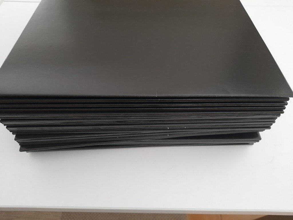 LP/ vinyl hoezen zwarte luxe 0.60 per stuk, LP, Verzenden, Zo goed als nieuw, 12 inch