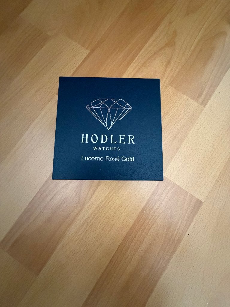 Montre Hodler Lucerne Rosé Gold, Bijoux, Sacs & Beauté, Envoi, Neuf, Montre-bracelet, Autres marques