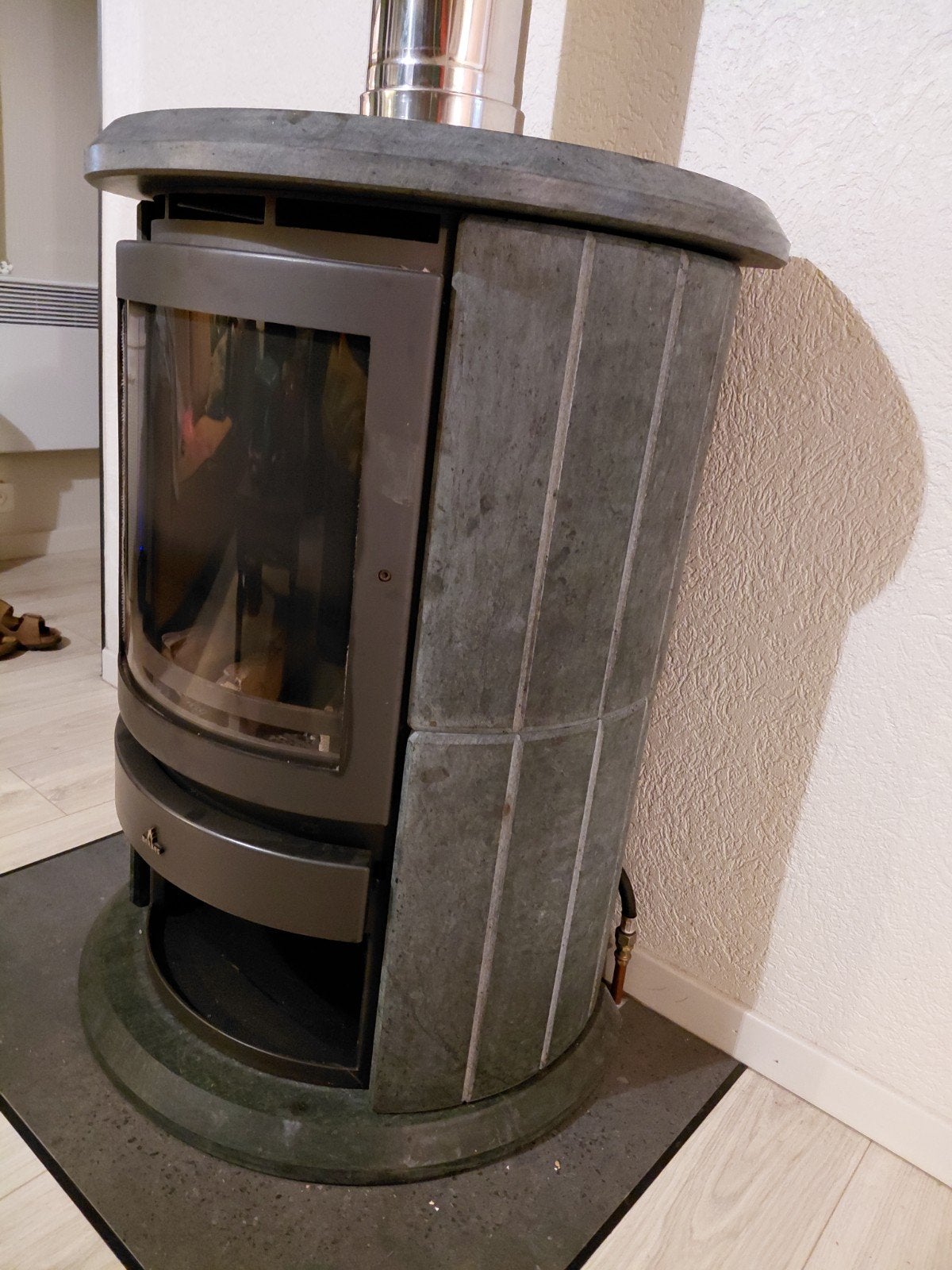 Barbas speksteenkachel, Huis en Inrichting, Ophalen, Gas