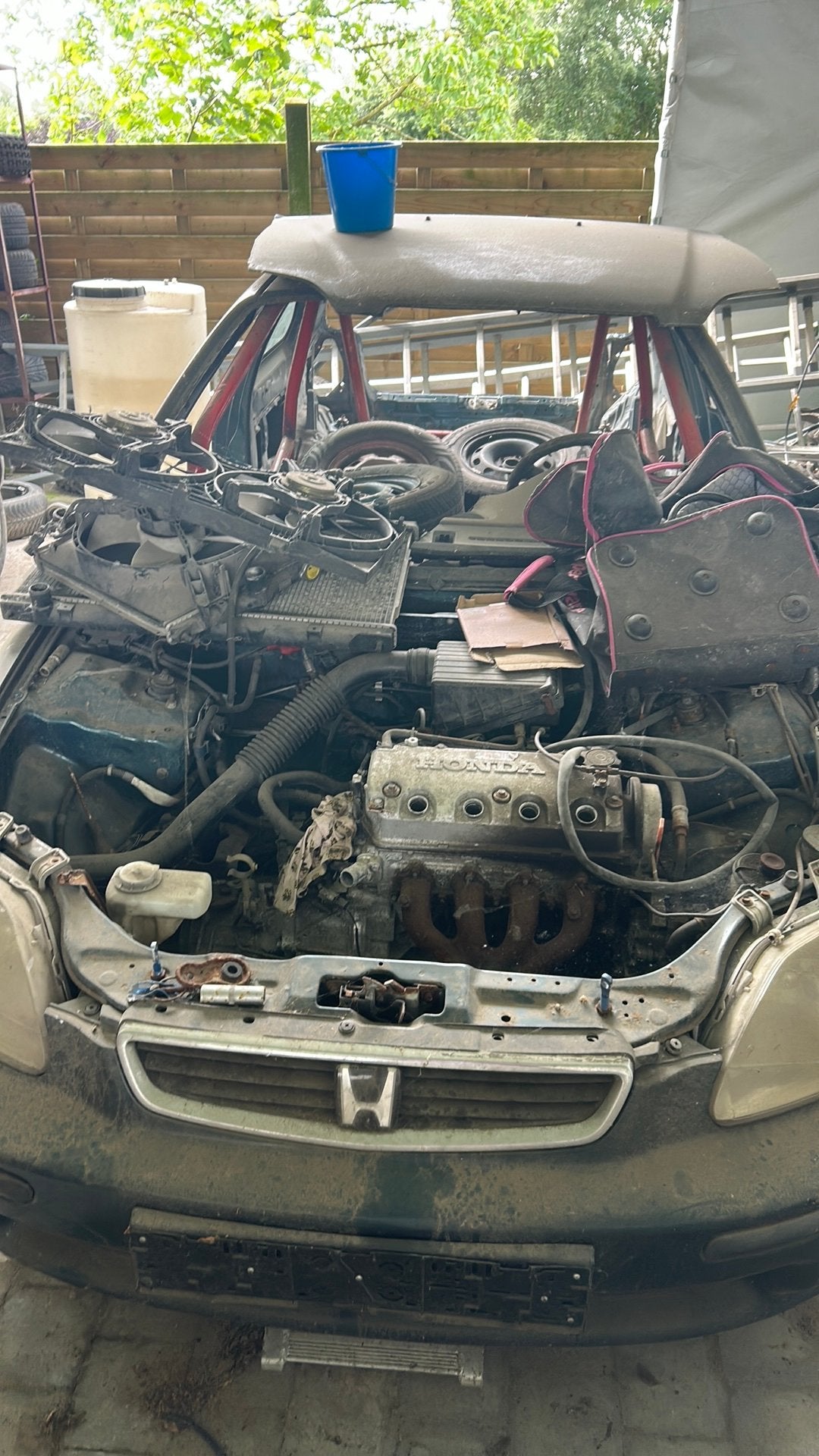 Crossauto honda, Ophalen, Honda