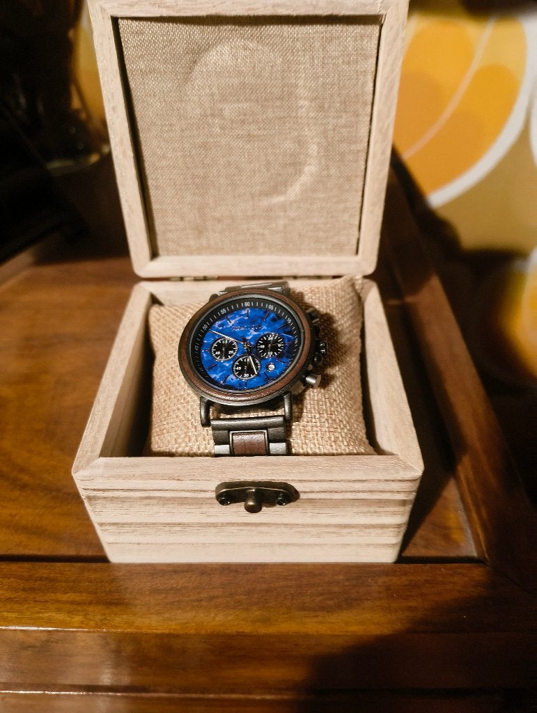 Nieuw polshorloge, Handtassen en Accessoires, Horloges | Heren, Overige merken, Staal, Polshorloge, Overige materialen