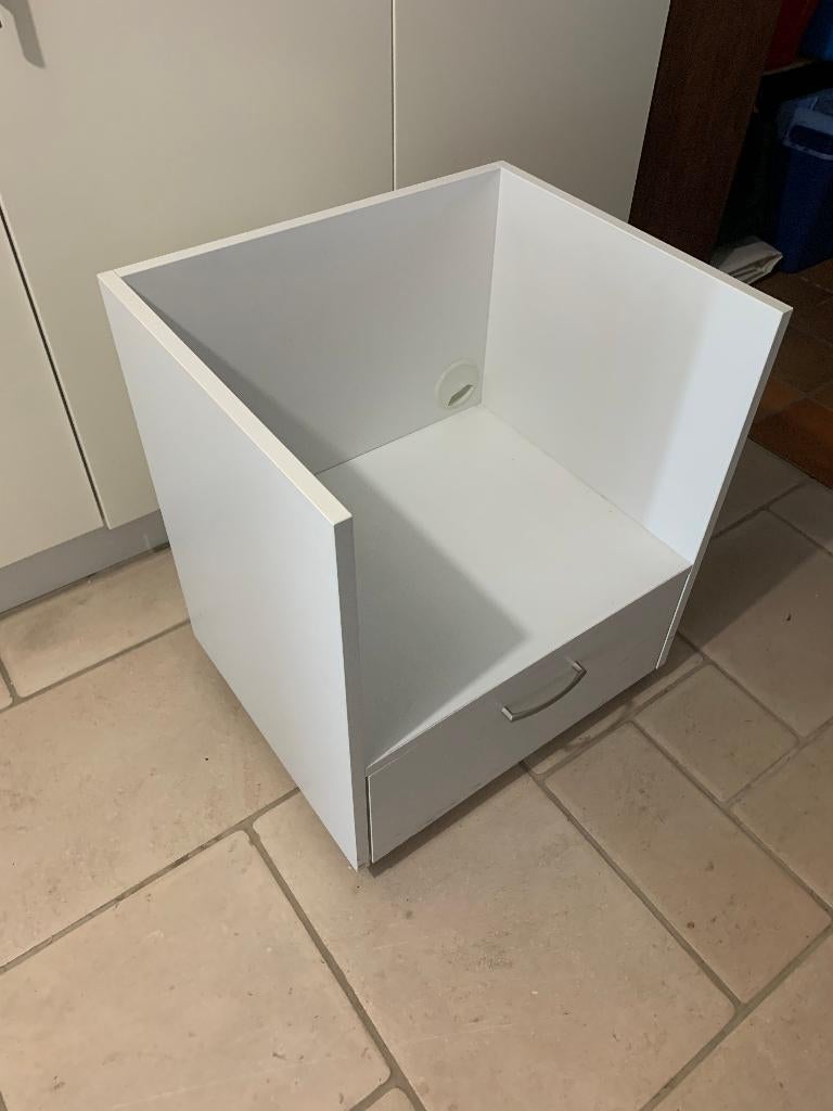 Printer Kast, Huis en Inrichting, Ophalen, Gebruikt, 70 tot 120 cm, Wit