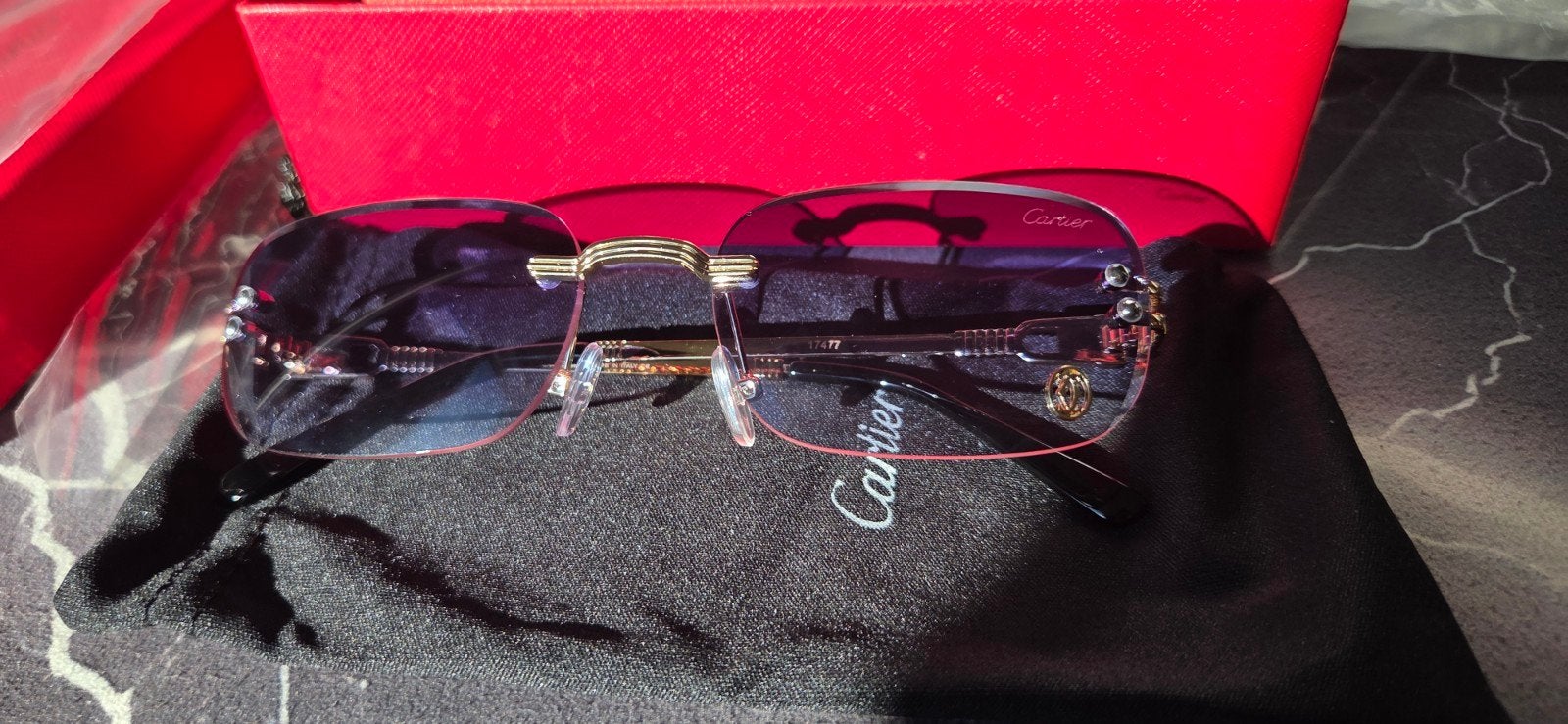 Cartier lunete, Neuf, Autres marques, Autres couleurs, Enlèvement