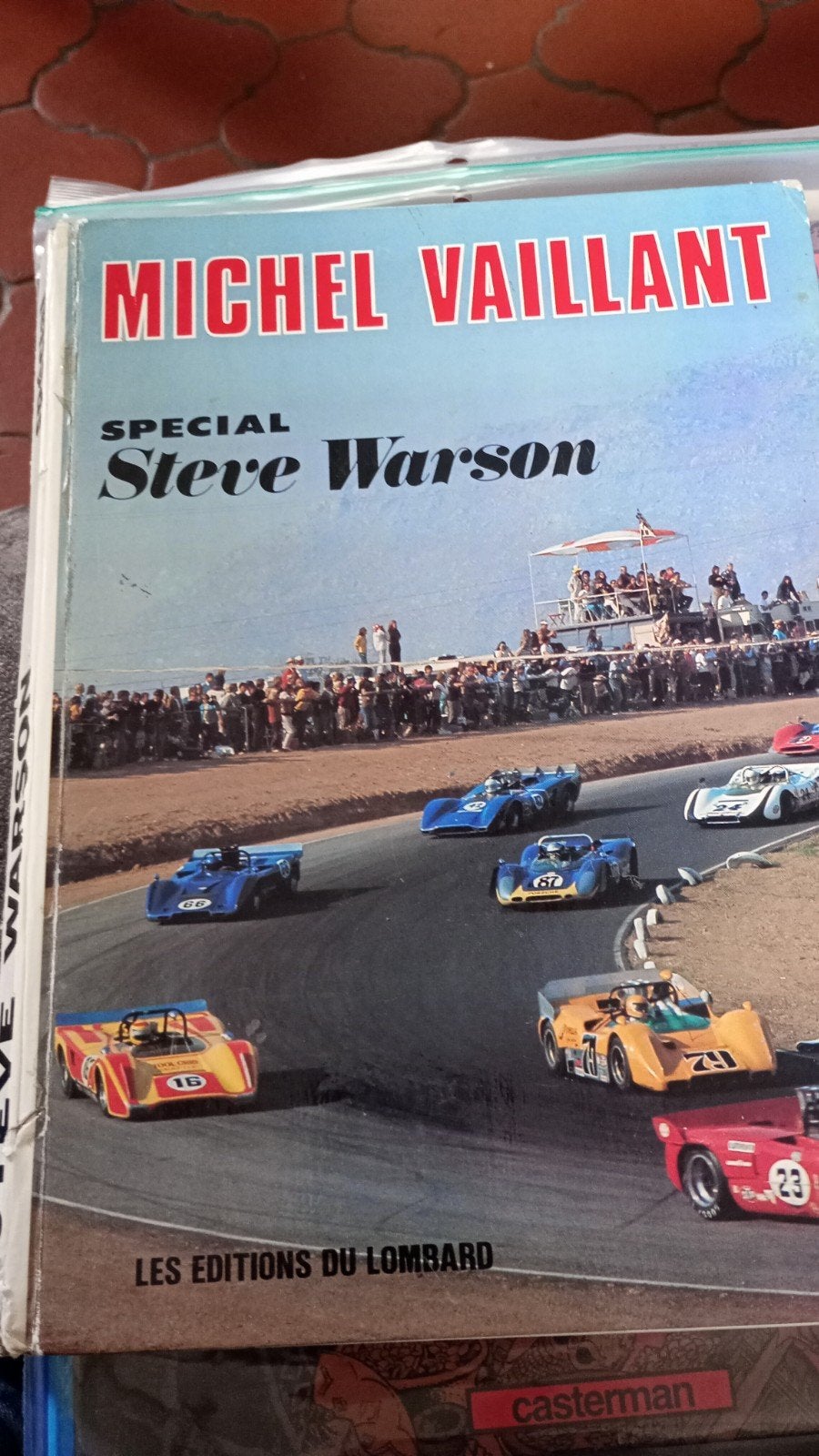 Michel Vaillant, speciaal voor Steve Watson.