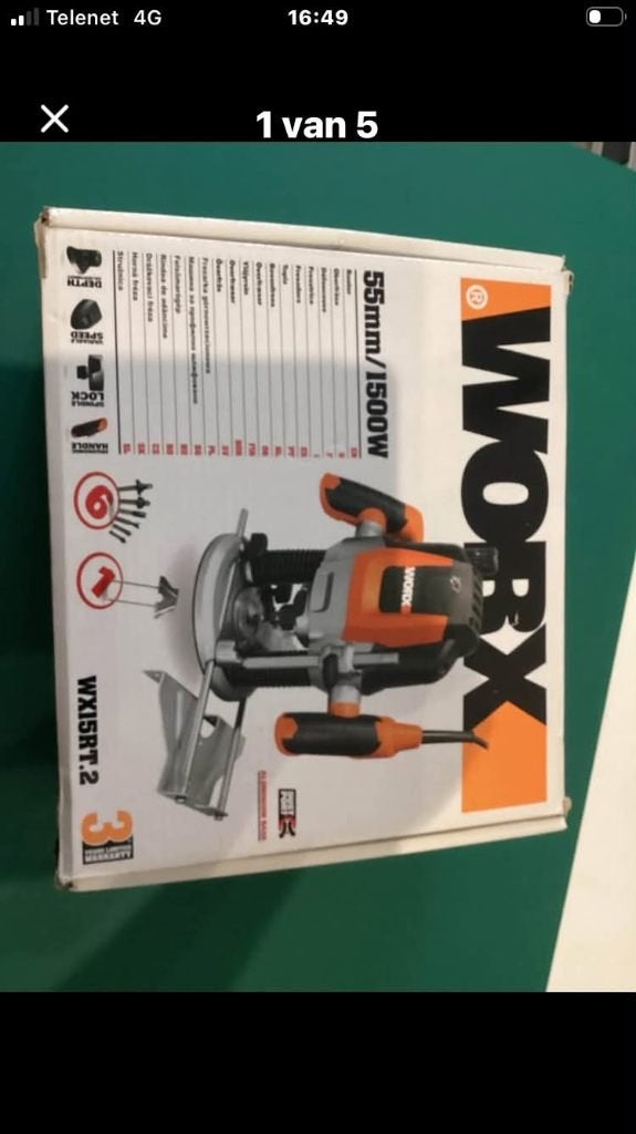Bovenfrees Worx, Ophalen, Worx, Nieuw, Bovenfrees