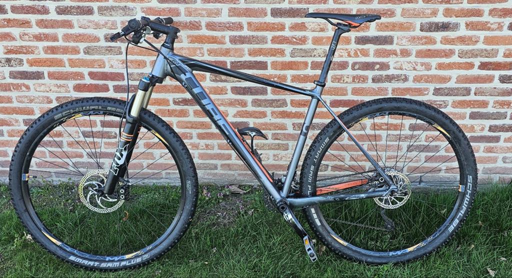 Cube reaction L, Hardtail, Heren, Zo goed als nieuw, Schijfrem
