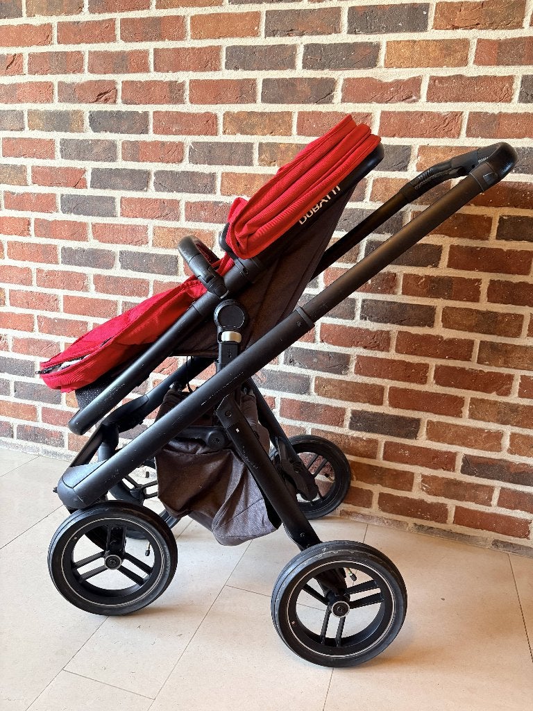Dubatti Two Buggy, Kinderen en Baby's, Ophalen, Gebruikt, Combiwagen, Luchtbanden