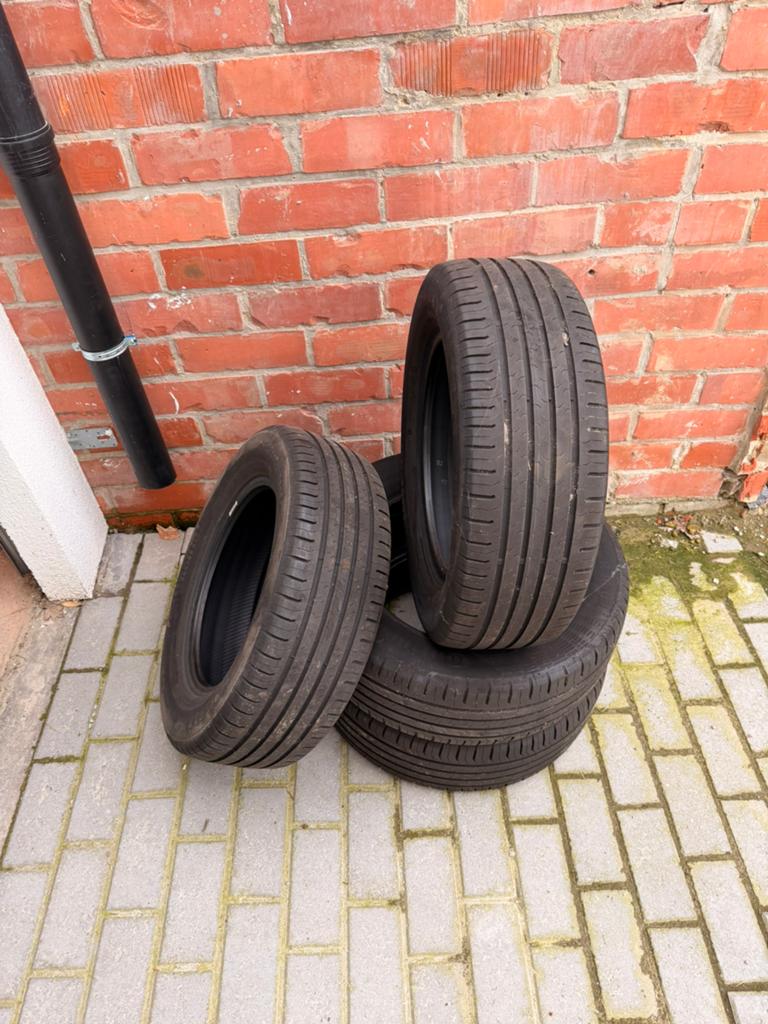 Conintental contiecocontact 5 215/60r16 95v, Ophalen, Zo goed als nieuw