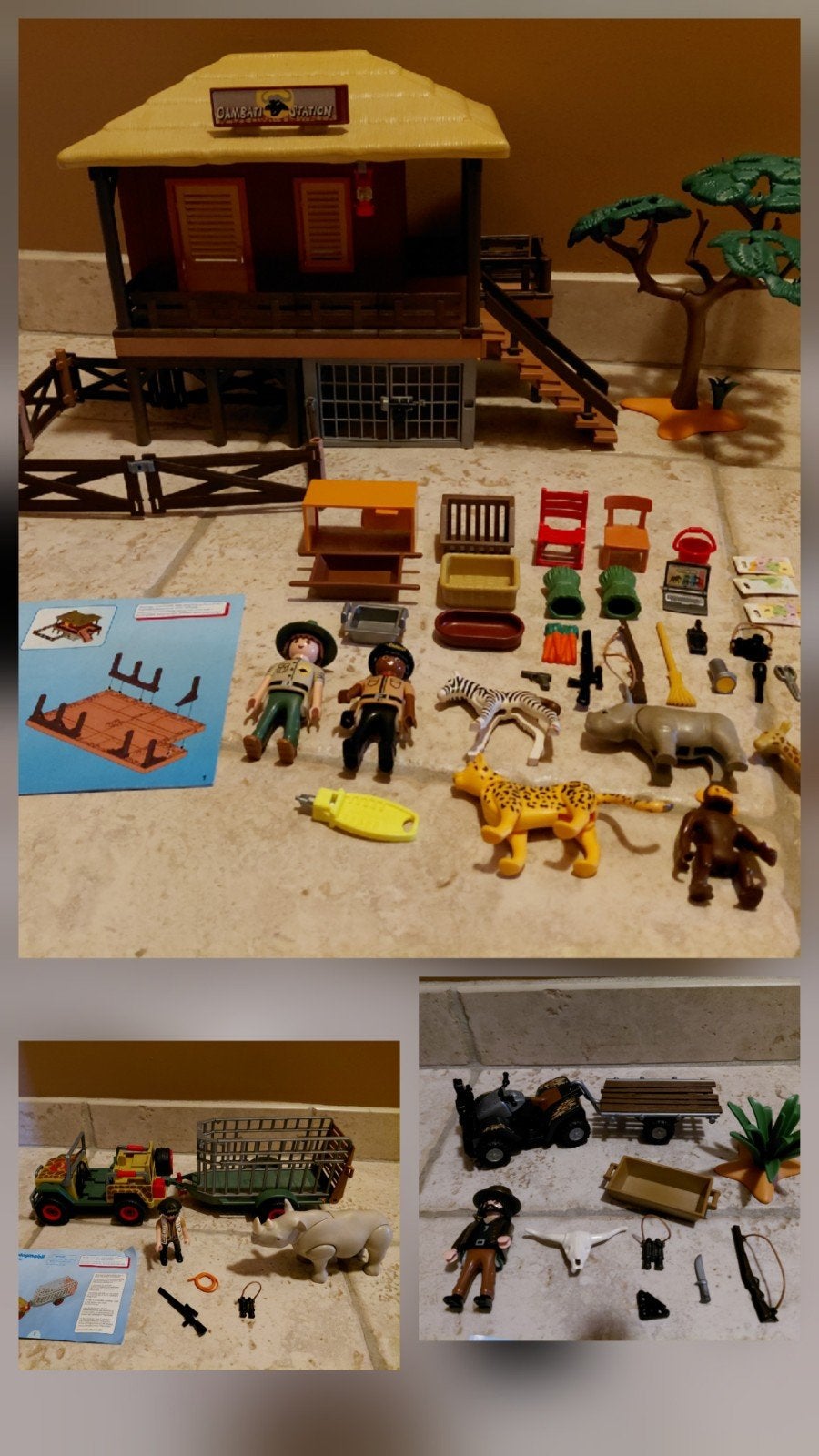 playmobil 3 sets thema safari, Ophalen of Verzenden