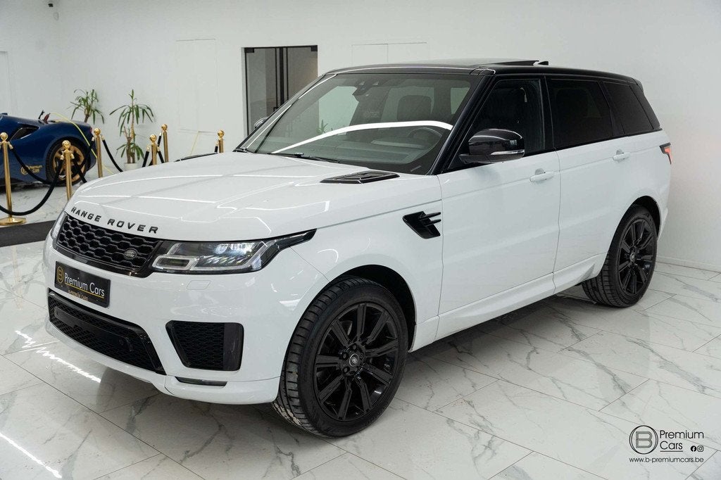 Land Rover Range Rover Sport HSE D250 Black pack! Cruise! Fu, Euro 6, Entreprise, Noir, 5 portes