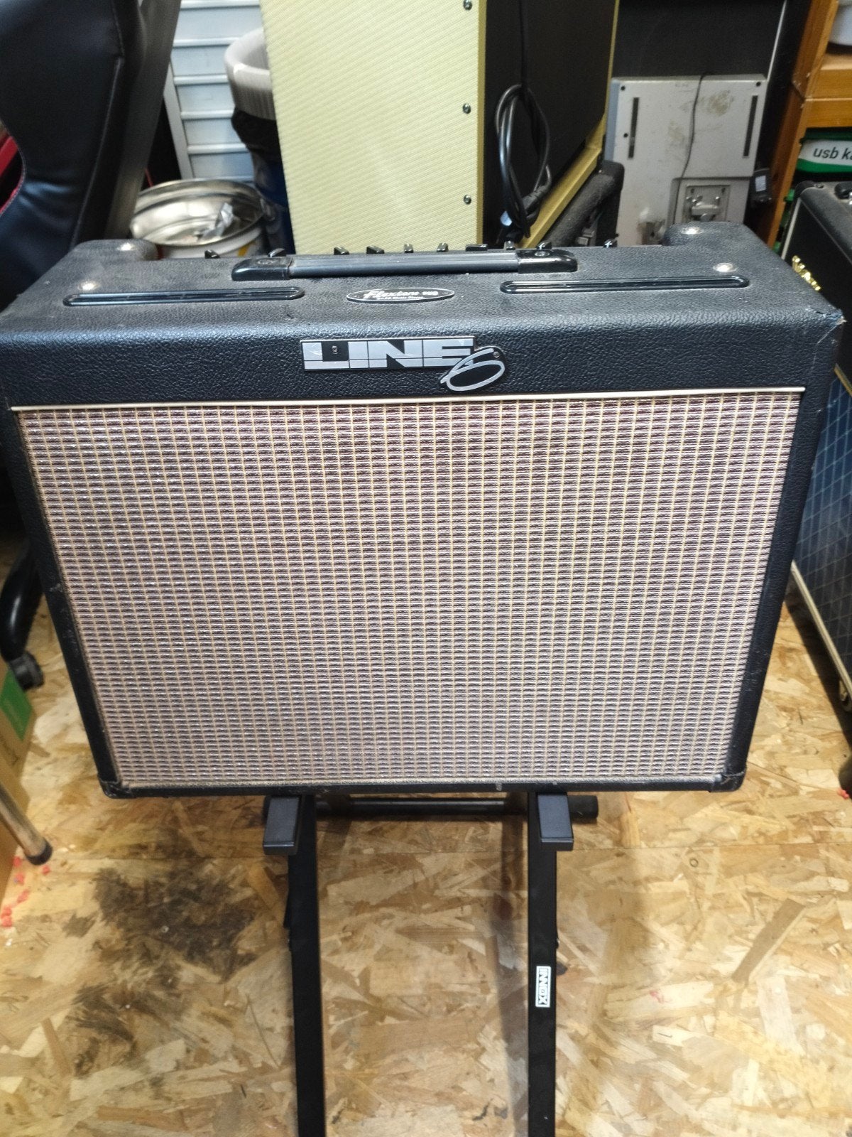 Line 6 Tubetone gitaar versterker met floor-board, Muziek en Instrumenten, Ophalen, Gebruikt, Gitaar
