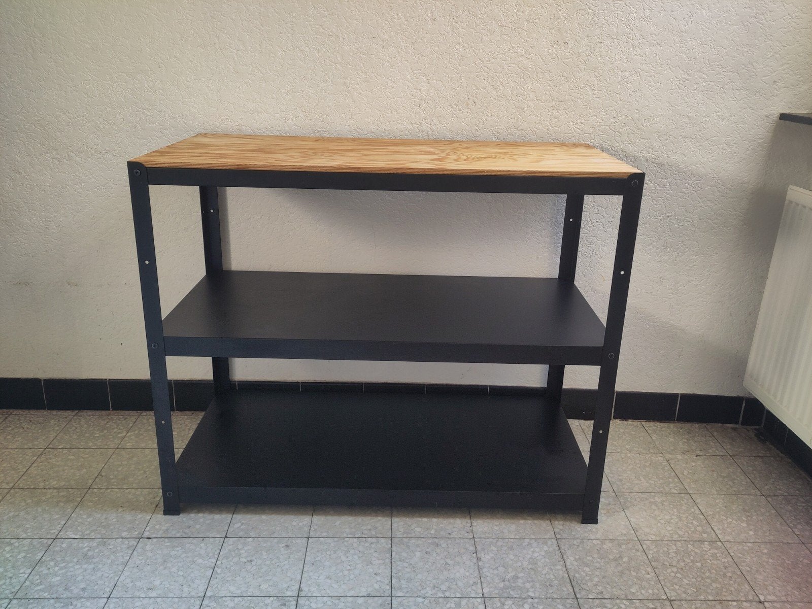 Werkbank in de keuken of werkplaats, Huis en Inrichting, Ophalen, 50 tot 75 cm, Metaal, 100 tot 150 cm
