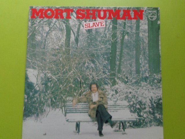 Disque vinyle LP 33 -  MORT SHUMAN "Slave"  gatefold 1980, Enlèvement ou Envoi, Pochette photo, Utilisé, Auteur-compositeur-interprète