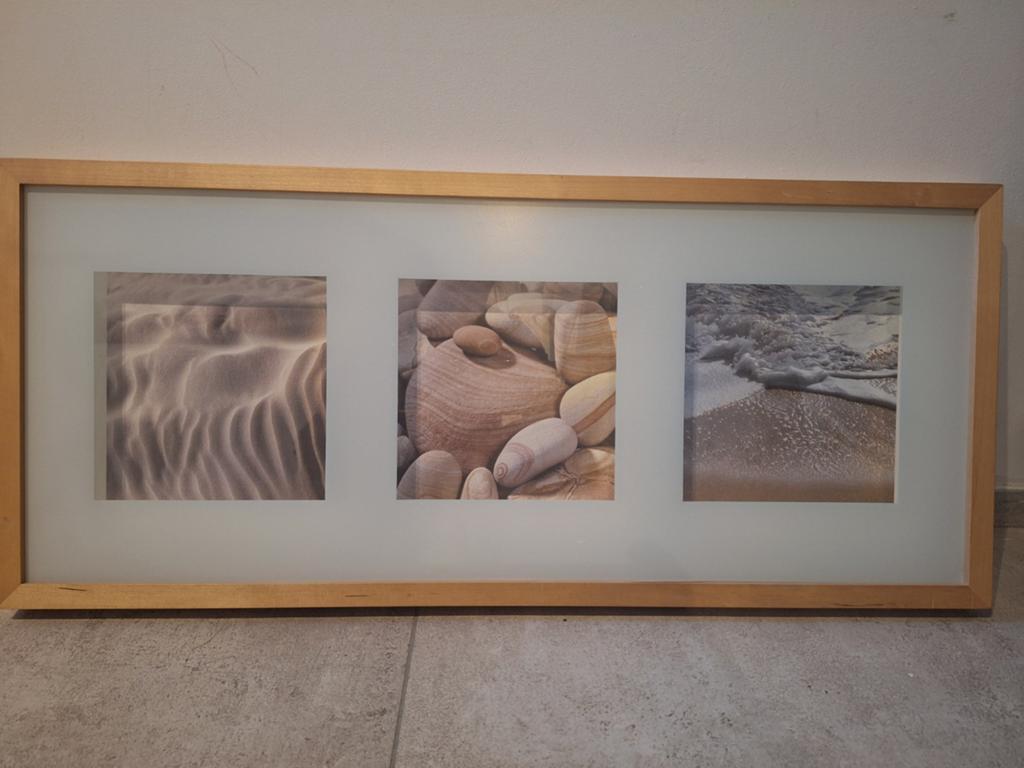 Ikea, ingelijste foto,  kader 32x72, nieuw staat, Huis en Inrichting, Woonaccessoires | Lijsten, Ophalen