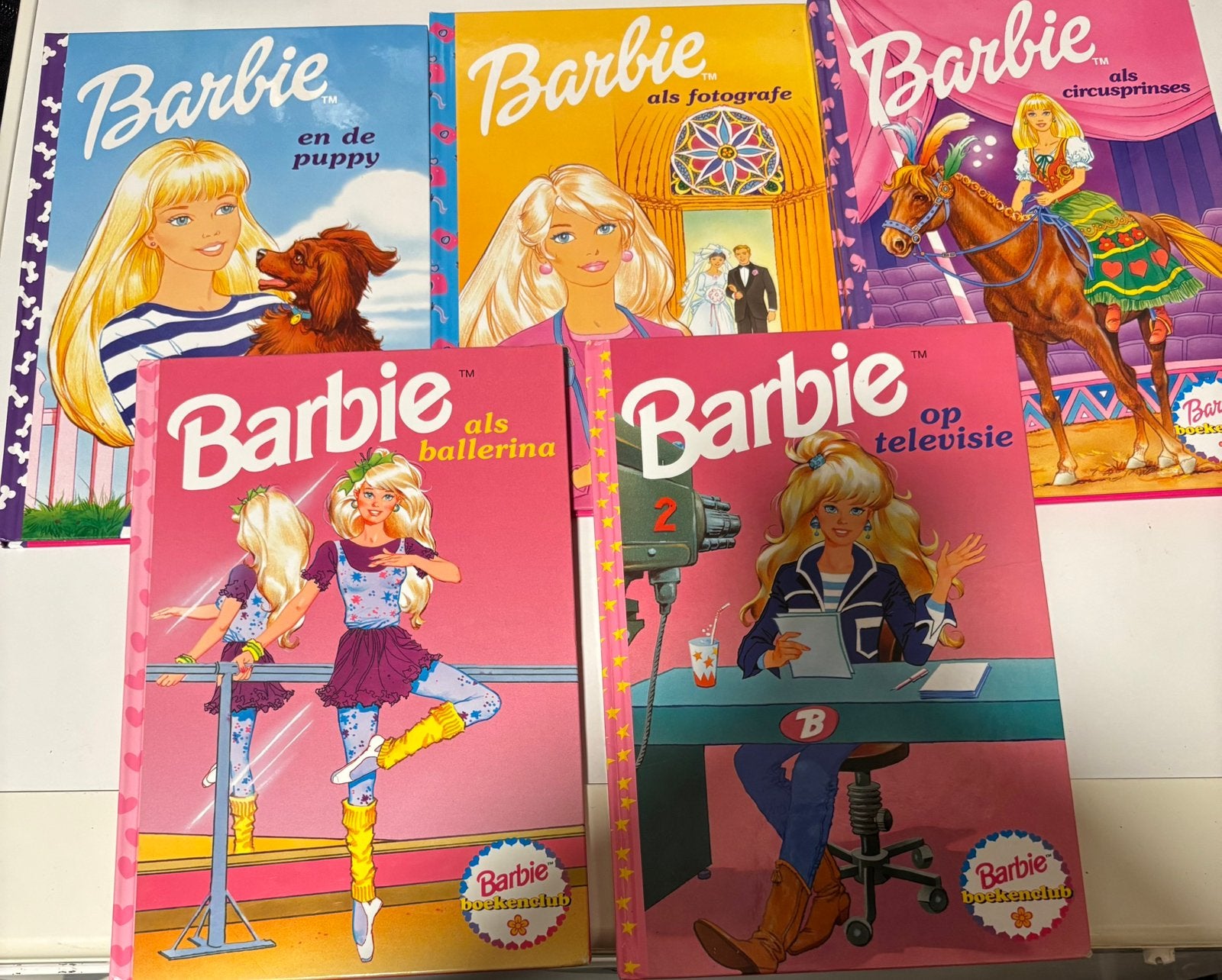 « Livres vintage du Barbie Book Club des années 90, Collections, Enlèvement, Comme neuf