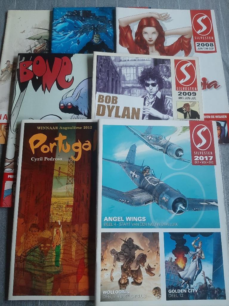 7 kwartaalfolders SILVESTER, Boeken, Meerdere stripboeken, Ophalen, Zo goed als nieuw